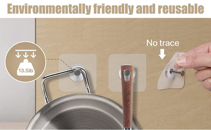 Alvinos Adhesive Wall Hooks